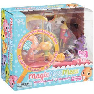 Magic MeeMee Holiday Land Playset Christmas Halloween Toys